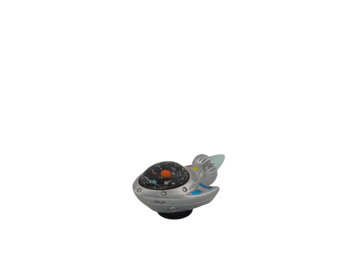 Blue Thruster Spaceship