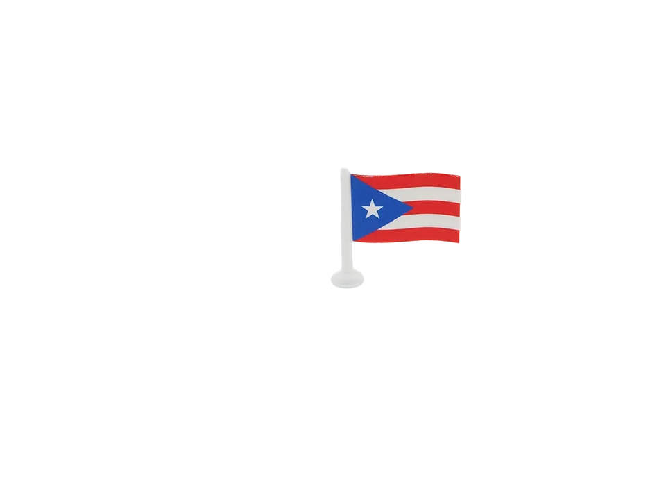 Cuba Flag Topper