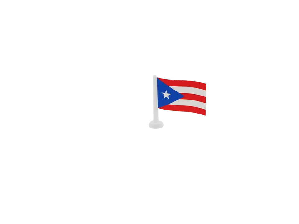 Puerto Rico Flag Topper