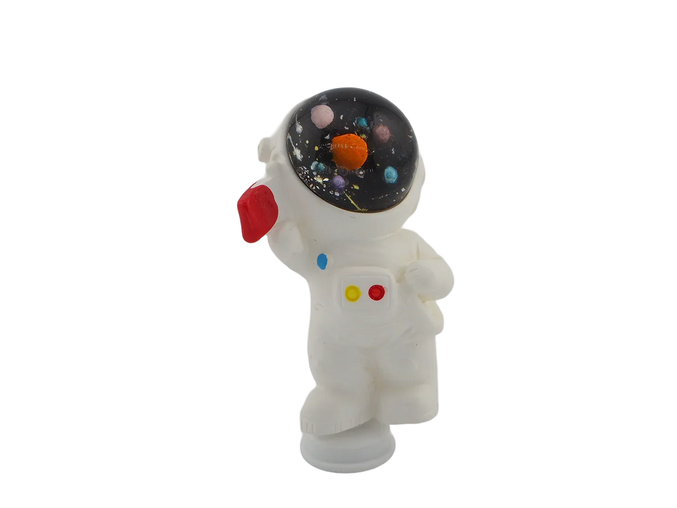 Flag-Planting Astronaut
