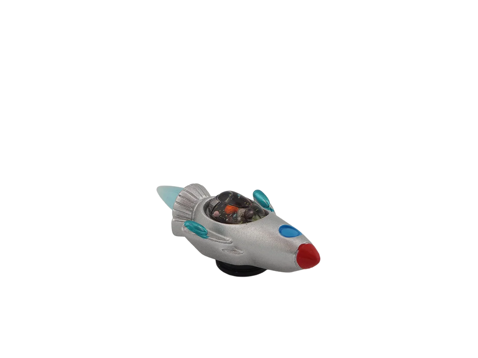 Blasting Off Spaceship