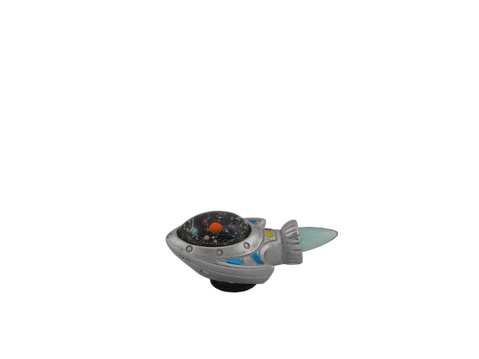 Blue Thruster Spaceship