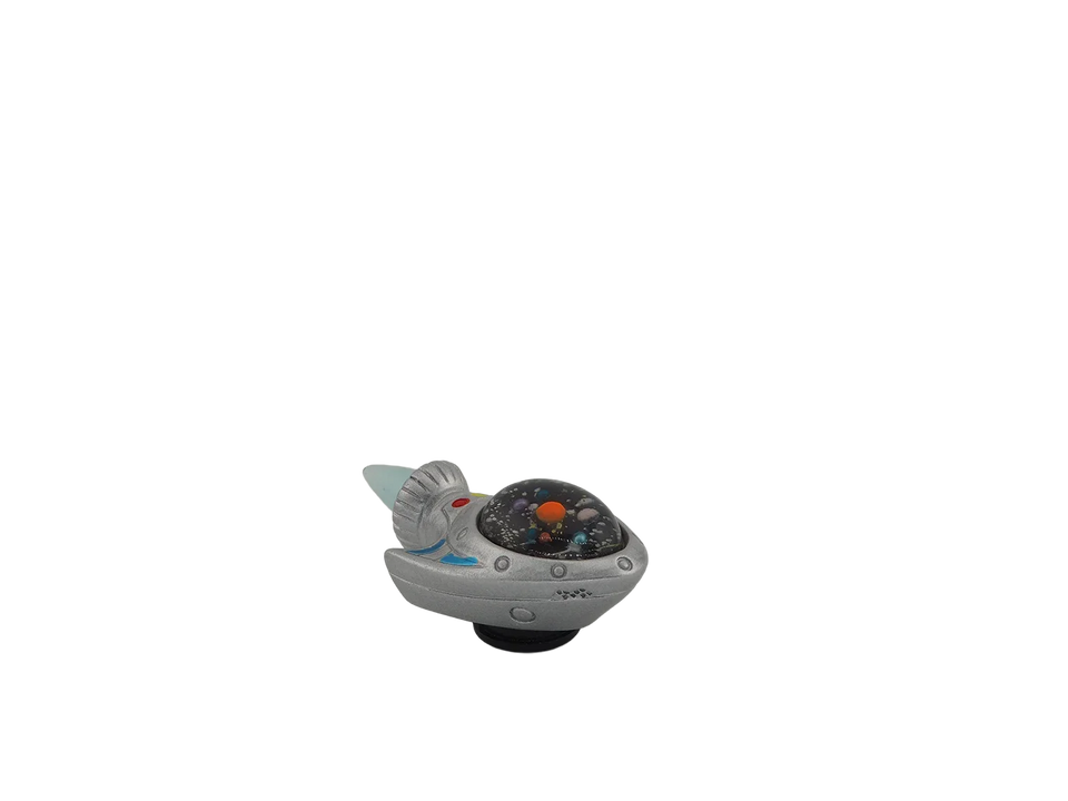 Blue Thruster Spaceship