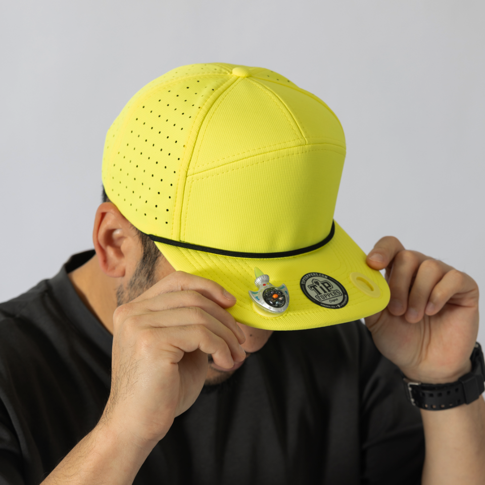 bright yellow
